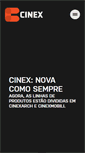 Mobile Screenshot of cinex.com.br