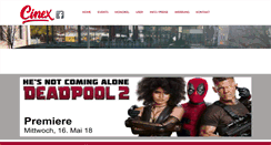 Desktop Screenshot of cinex.at